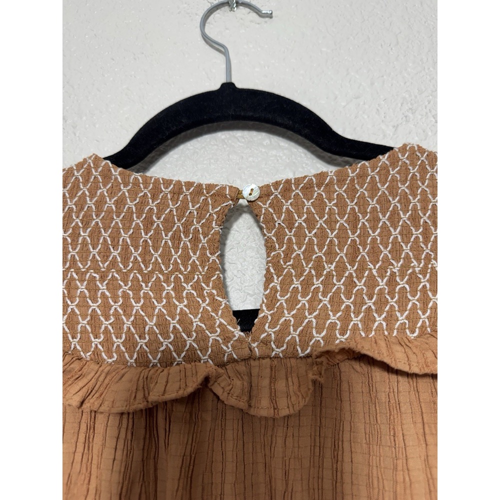 Entro 1X Plus Top Boho Curvy Boutique Hippie Peasant New - Picture 9 of 10